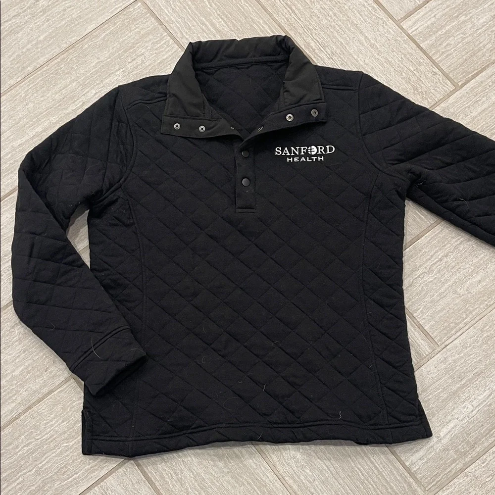 Sanford Health Black Quilted Pullover - Picture 1 of 2